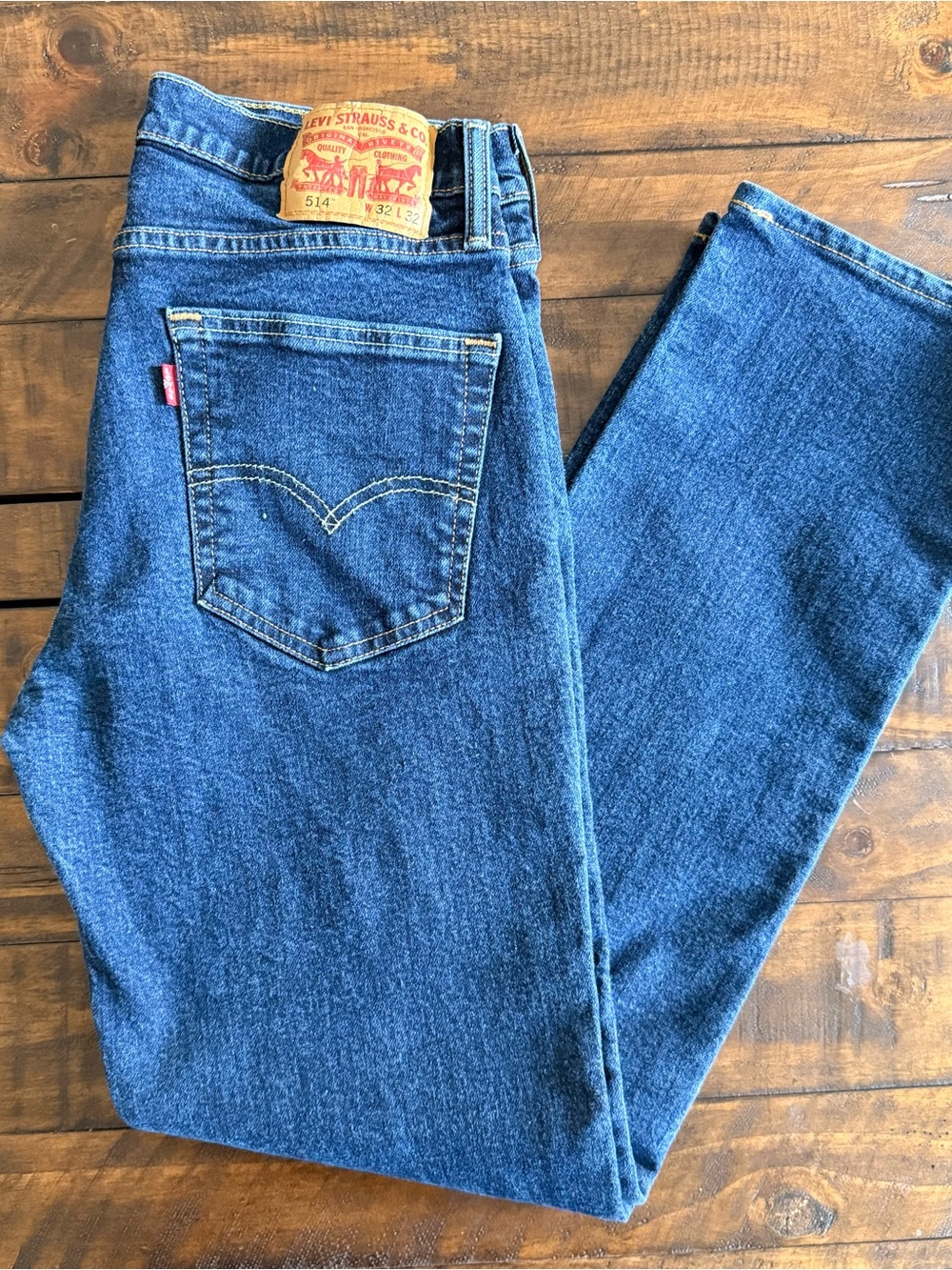 Levi’s 514 Straight Fit Jeans, Men’s Size 32x32